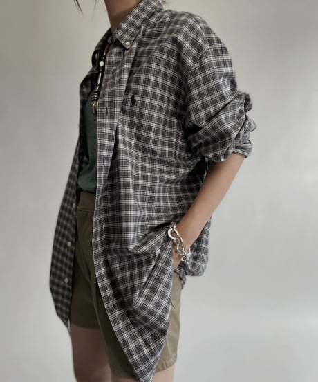 【USED】 Polo Ralph Lauren Checked Shirt / 220820-016