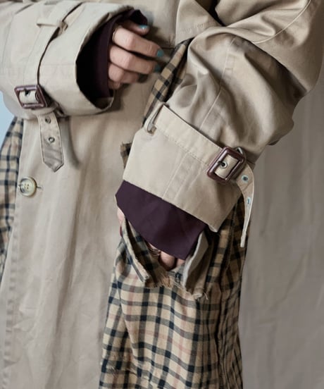 【RE;CIRCLE】 Remake Trench Coat /210318-005