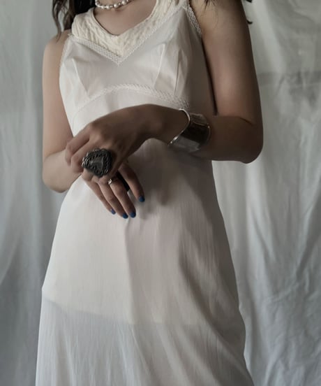【USED】 Poly Slip Camisole② /210604-050