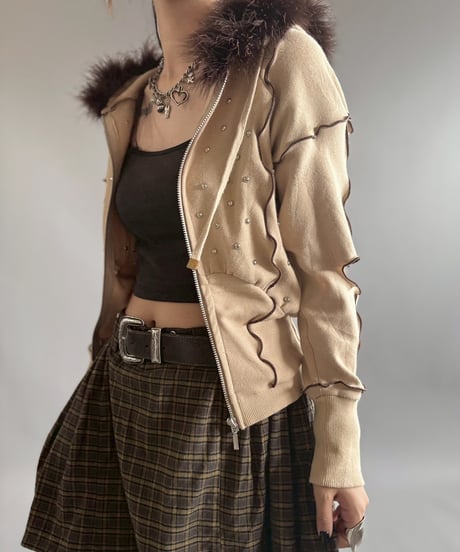 【RE;CIRCLE】 RE Mellow Zip Parka /  251023-022