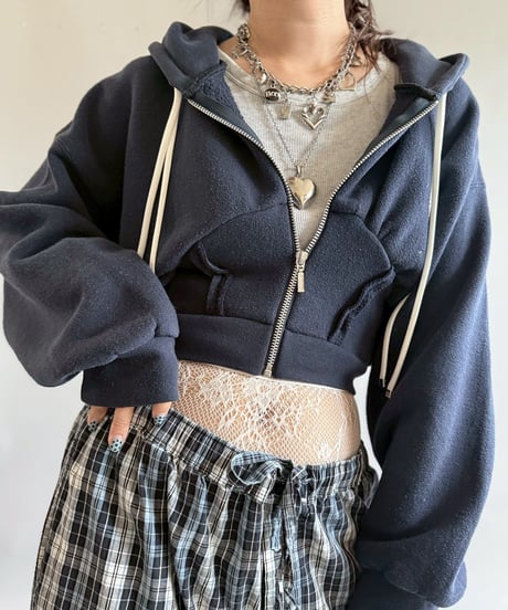 【RE;CIRCLE】 RE Zip Parka Short  / 251002-007