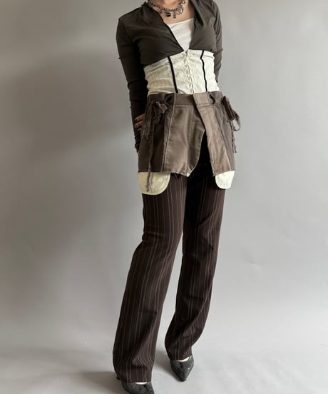 【RE;CIRCLE】 Re Suit Skirt / 250918-004