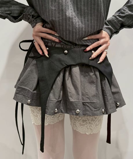 【RE;CIRCLE】 RE Suit Skirt/ 260219-019