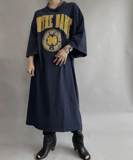 【USED】 NOTRE DAME S/S One-piece / 230430-035