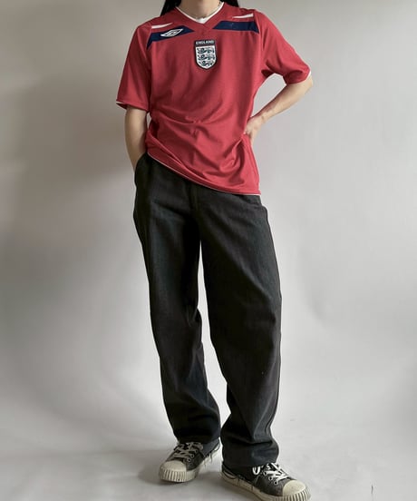 【USED】 UMBRO 08~10's ENGLAND Soccer Shirt/ 250607-055