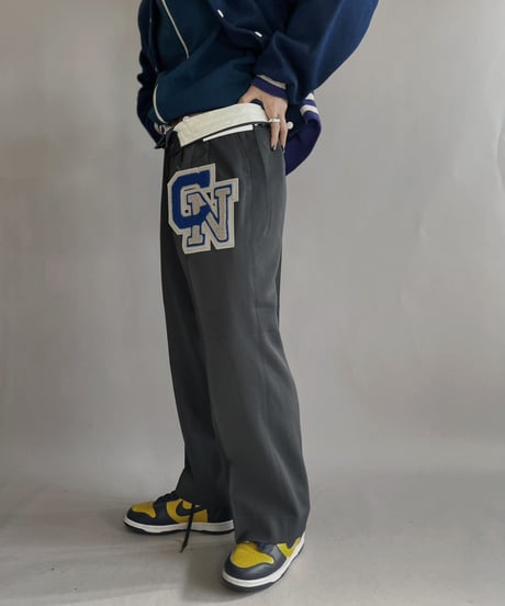 【RE;CIRCLE】 RE Wappen Slacks / 221222-012