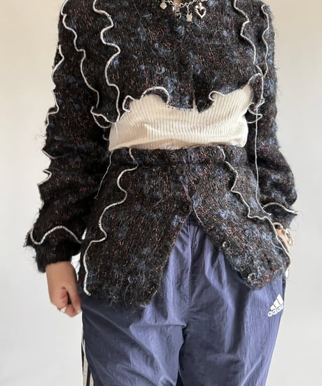 【RE;CIRCLE】 RE Mellow Knit Cardigan + Tube Top  /  250123-007