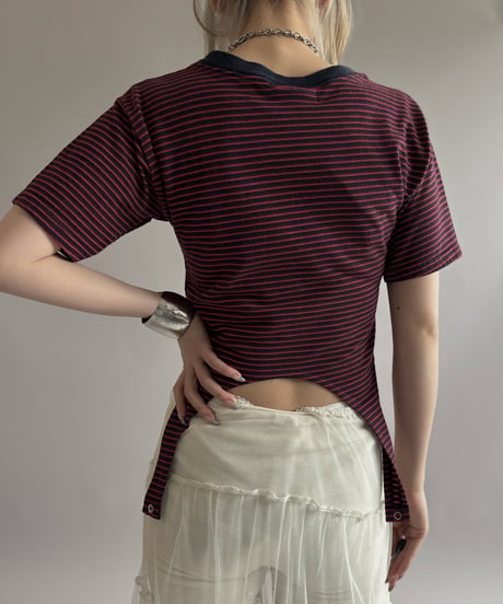 【RE;CIRCLE】 RE Mulch Boarder T-shirt Leotard / 260430-004
