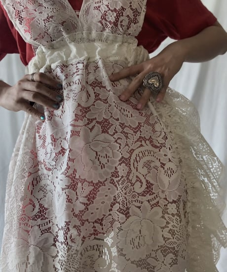 【RE;CIRCLE】 RE Lace N/S One-piece①/210611-025
