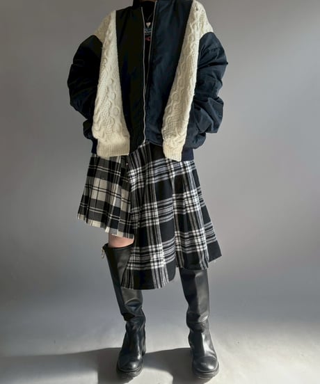 【RE;CIRCLE】 RE MA1 × Alan Knit Jacket / 251204-007