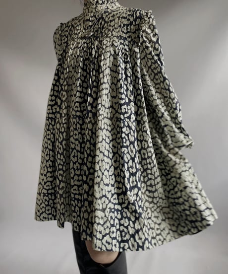 【USED】GANNI L/S Pleats Top / 231009-025