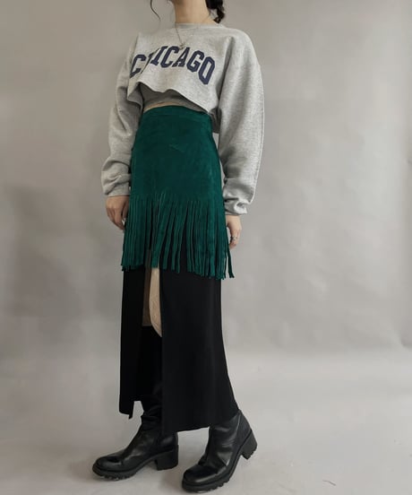 【USED】 Sweatshirt Cutoff 'Chicago' / 230304-019