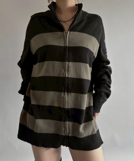 【USED】 Border Pattern Drivers Knit /251025-012