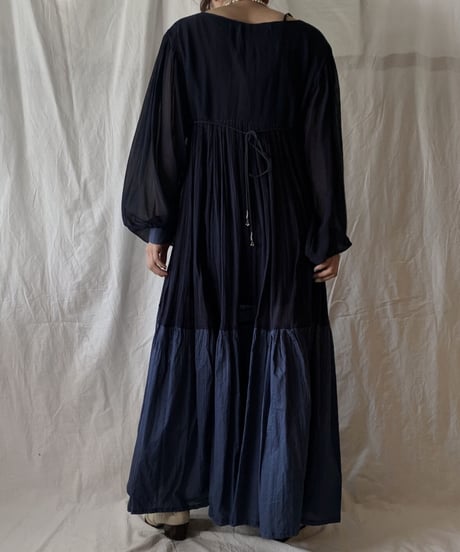 【RE;CIRCLE】 Remake Indy Cotton MUJI one-piece③/210331-003