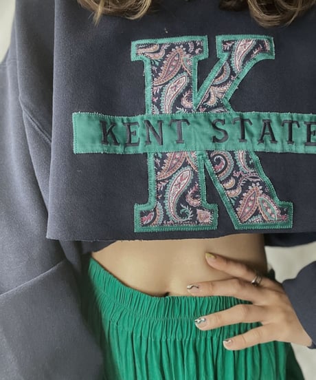 【USED】  Cut off Sweat KENT STATE/210921-022