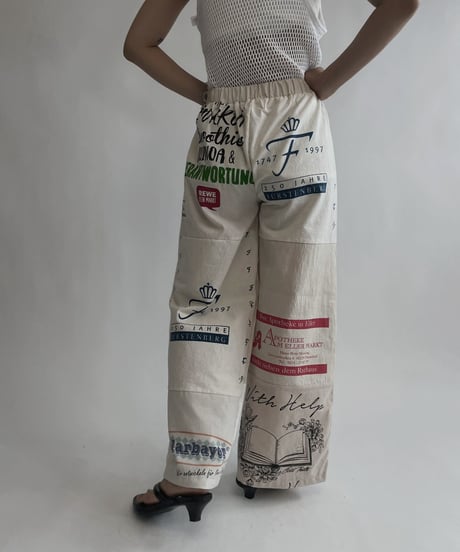 【RE;CIRCLE】 RE Eco-Friendly Bag Pants / 220804-021