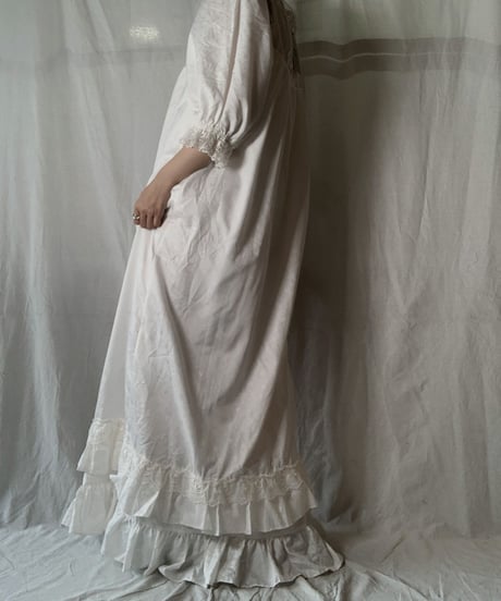 【USED】 Poly L/S Dress/210714-040