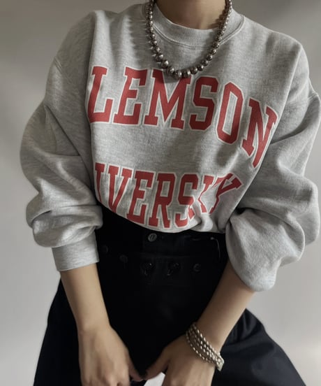 【USED】 Made in USA RUSSEELL ATHLETIC CLEMSON Sweat/ 231104-021