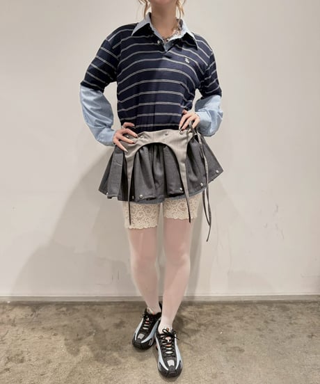 【RE;CIRCLE】 RE Suit Skirt/ 260219-021