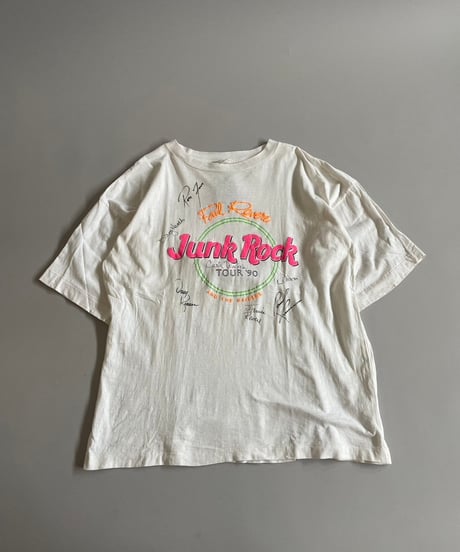 【USED】90's Junk Rock Sign T-Shirt /240429-062