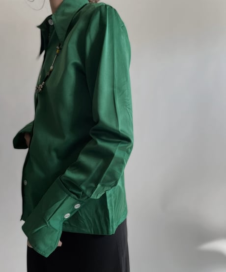 【USED】 Poly L/S  Shirt / 220409-013
