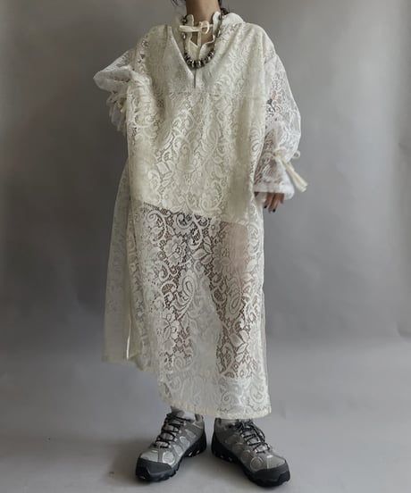 【RE;CIRCLE】 RE Crochet Lace One-piece / 230330-004