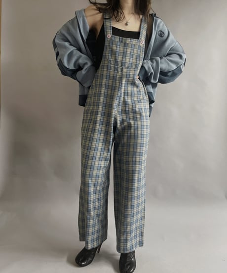 【USED】 P&S Checked Overall / 230318-016