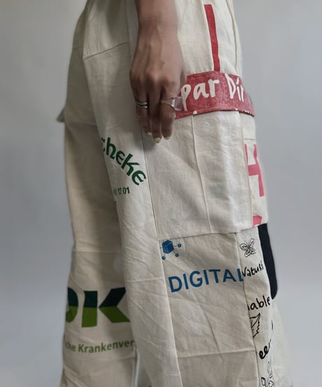 【RE;CIRCLE】 RE Eco-Friendly Bag Pants / 220707-002