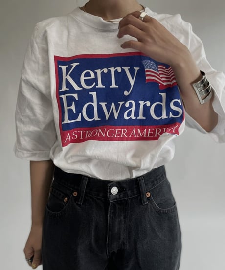 【USED】 Kerry Edwards T-shirt / 220827-005