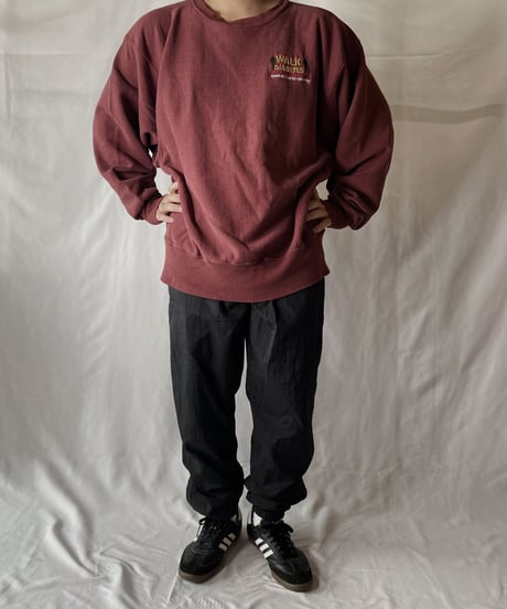 【USED】  Champion Reverse Weave Sweat WALK FOR DIABETES/210902-030