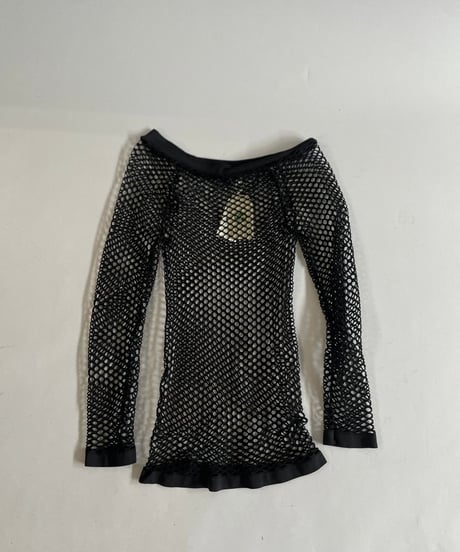 【USED】 L/S Mesh Top /240921-006