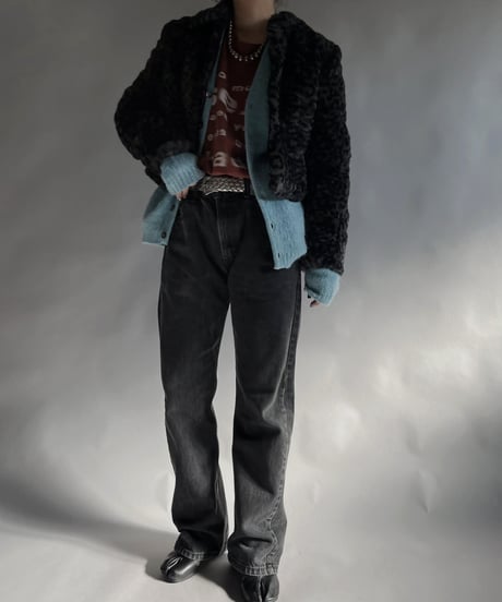 【USED】 Leopard Fake Fur Jacket Made in USA / 240101-030