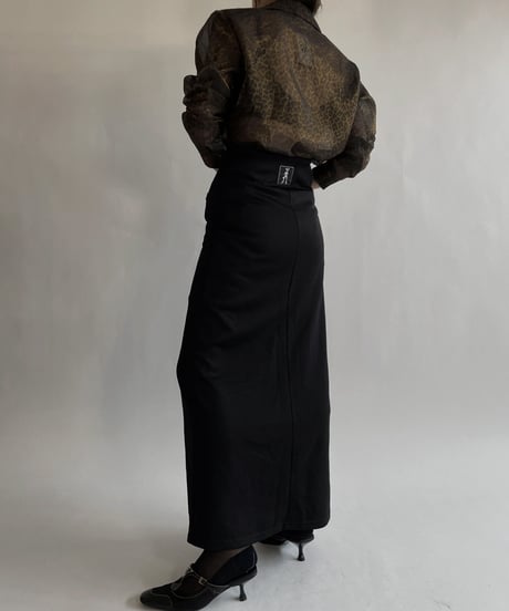 【USED】 Poly Long Skirt / 220528-014
