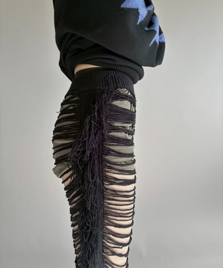 【USED】 Fringe Design Pants / 251227-014