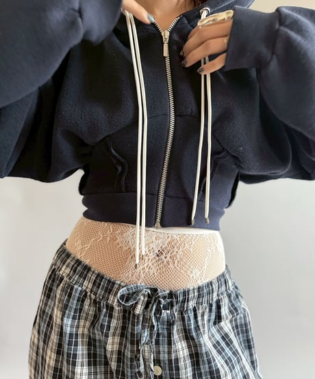【RE;CIRCLE】 RE Zip Parka Short  / 251002-007