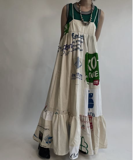 【RE;CIRCLE】 RE Eco-Friendly Bag Camisole One-piece / 220707-012