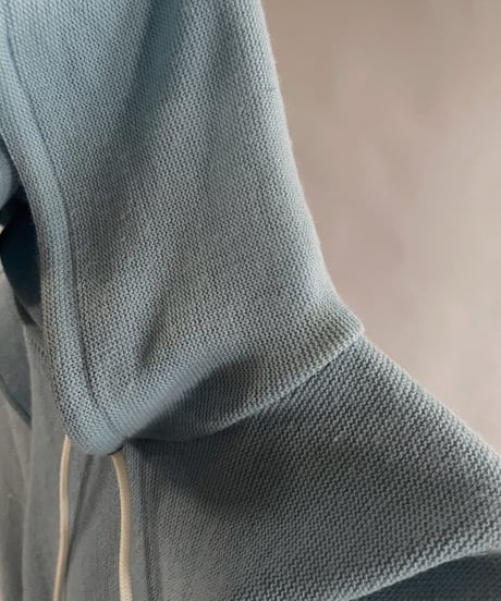 【RE;CIRCLE】 RE Acrylic Knit Cardigan + Hoodie Light Blue / 230220-011