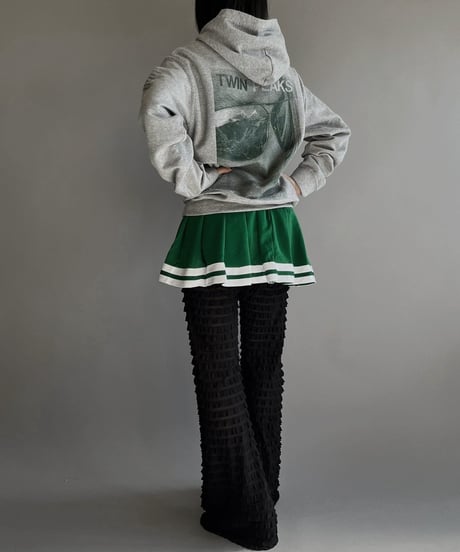 【USED】 Sheer Tiered Flare Pants/240127-011