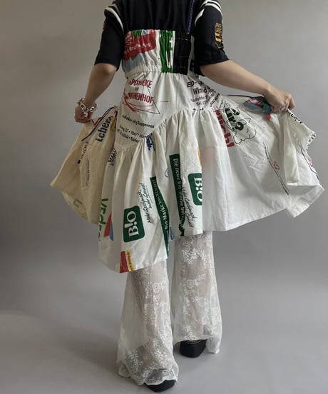 【RE;CIRCLE】RE Eco-Friendly Bag Code Camisole Middle One-piece / 240613-006
