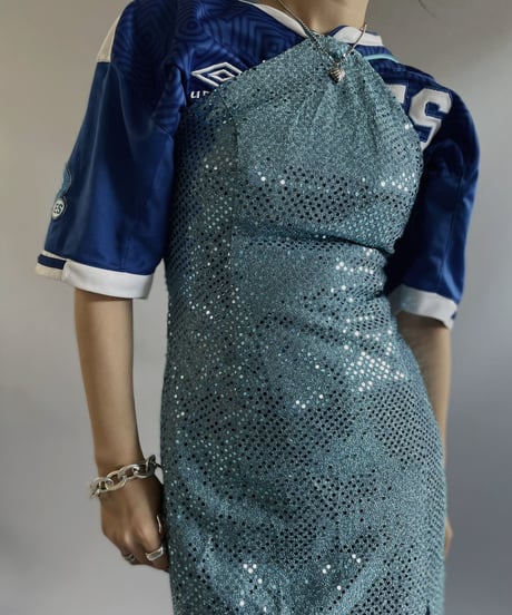 【USED】 Made in USA  Spangle Camisole One-piece / 230819-006
