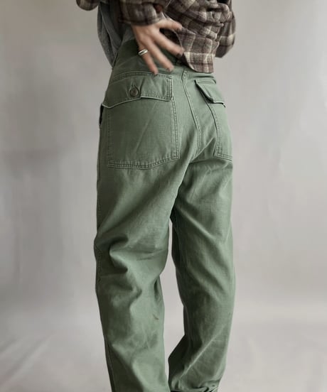 【USED】 Army Pants Khaki / 221210-001