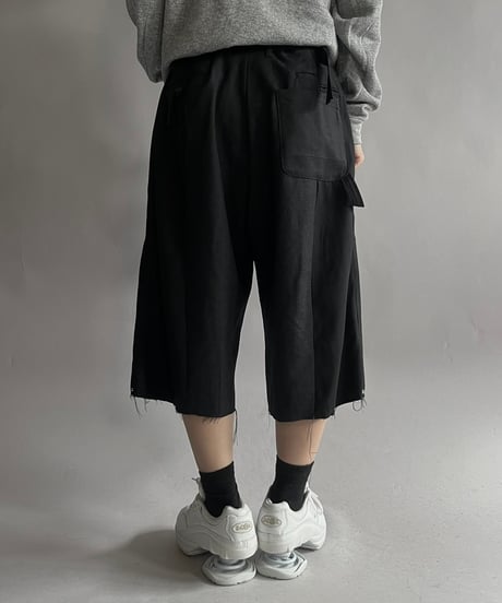 【RE;CIRCLE】 Re Suit Double Knee Shorts/ 241130-026