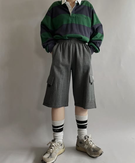 【USED】 PROCLUB Sweat Shorts Charcoal Gray / 220910-013