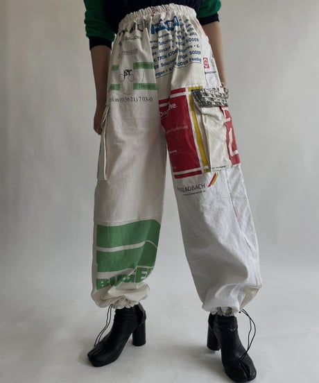 【RE;CIRCLE】 RE Eco-Friendly Bag Draw Cord Pants / 220825-020