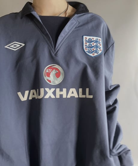 【USED】 Umbro Soccer England Long Sleeved T-shirt / 221224-024