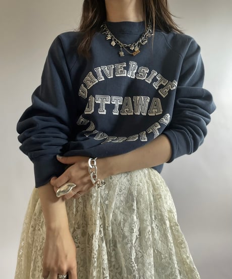 【USED】 Fruit of the Loom OTTAWA Sweat Top  /240921-028