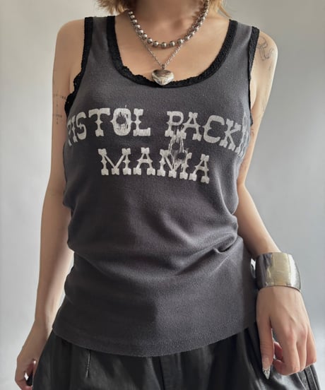 【USED】 PISTOL PACKIN MAMA tank top / 250913-018