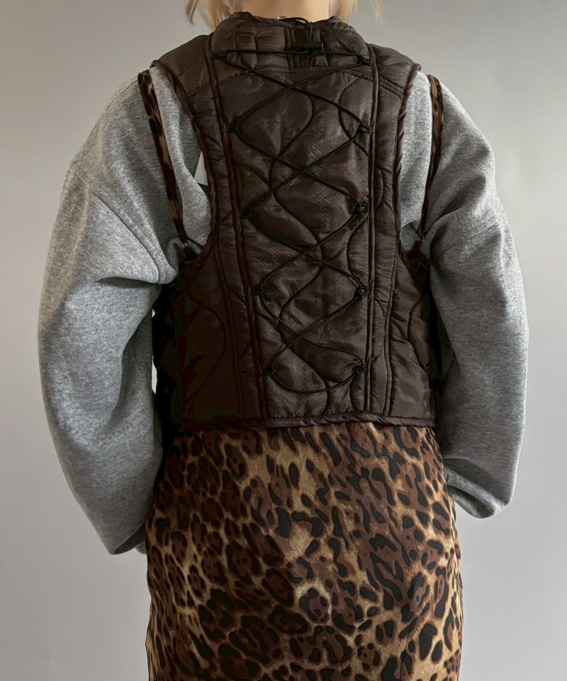 【最終価格】RE:CIRCLE RE Draw Code Down Vest 最終価格】RE:CIRCLE RE Draw Code Down Vest