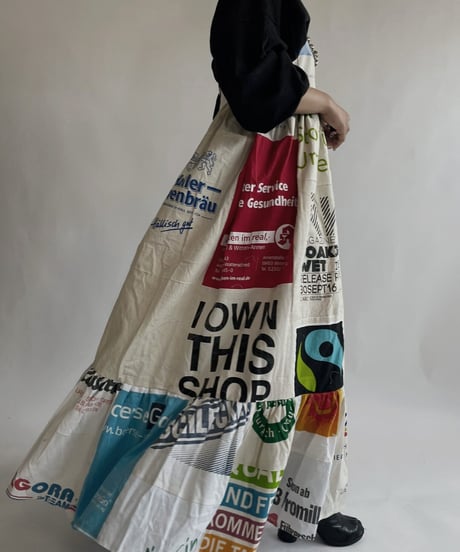 【RE;CIRCLE】 RE Eco-Friendly Bag Camisole One-piece / 220825-034