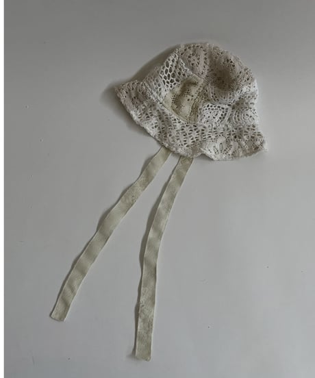 【RE;CIRCLE】 RE Crochet Lace Bucket Hat 1 / 220526-001
